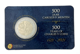 Coincard (NL) 2 Euro commemorative coin Belgium 2021 "Karlsgulden" ST 
