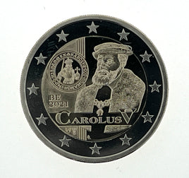 2 Euro Sondermünze Belgien 2021"Karlsgulden"