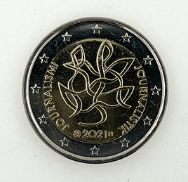 2 euro commemorative coin Finland 2021 "Journalism"