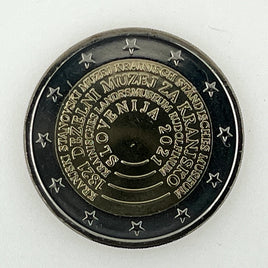 2 Euro Commemorative Coin Slovenia 2021 "200 Years - Regional Museum - Kranj"