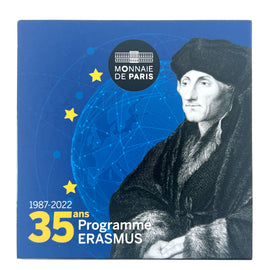 PP 2 Euro Commerativ Coin France 2022 "Erasmus "Proof