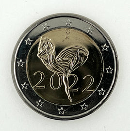 2 euro commemorative coin Finland 2022 "100 years of national ballet"