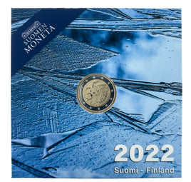 PP 2 Euro Commerativ Coin Finland 2022 "Erasmus "Proof