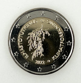 2 Euro Sondermünze Finnland 2022"Klimaforschung"