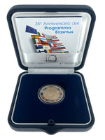 PP 2 Euro Commerativ Coin Italy 2022 "Erasmus "Proof