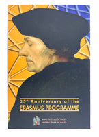 Coincard 2 Euro Commerativ Coin Malta 2022 "Erasmus"