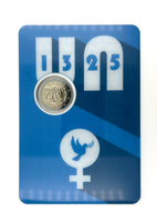 Coincard 2 Euro Commerativ Coin Malta 2022 "UN Women Resolution for Peace and Security"