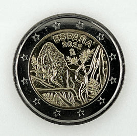 2 Euro Commerativ Coin Spain 2022 "Garajonay National Park"
