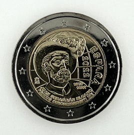 2 euro commemorative coin Spain 2022 "500 years of the completion of the first circumnavigation"