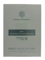 PP 2 Euro Sondermünze Andorra 2025 "Spiele der kleinen Staaten von Europa" Polierte Platte