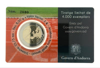 PP 2 Euro Sondermünze Andorra 2025 "Spiele der kleinen Staaten von Europa" Polierte Platte
