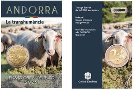Coincard 2 Euro Sondermünze Andorra 2026 "Die Transhumanz"
