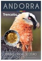 Coincard 2 Euro Sondermünze Andorra 2025 "Der Bartgeier"