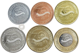 KMS Armenien 2023  "30 Jahre Währung" 10 - 500 Dram /  6 Münzen UNC