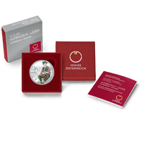 PP 10 Euro Silber Österreich 2025 "Aufbrezeln – Leder" Polierte Platte Coloriert