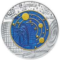 25 Euro niobium coin Austria 2015 "Cosmology "Hgh.