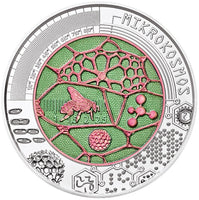 25 Euro Niobium Coin Austria 2017 "Microcosm"Hgh.