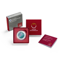 25 Euro Niobmünze Österreich 2026 "Quantenphysik"Hgh.