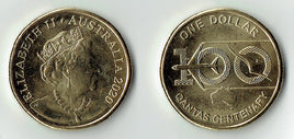 1 Dollar Gedenkmünze Australien 2020 "Quantas Airline" UNC $$