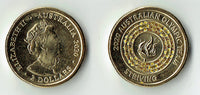 2 Dollar Gedenkmünze Australien UNC Wahlweise #2024,2023,2022,2021,2020