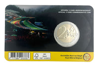 Coincard (FR) 2 Euro Sondermünze Belgien 2025"Rennstrecke SPA"