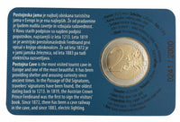 Coincard 2 Euro Sondermünze Slowenien 2013"Postojna"