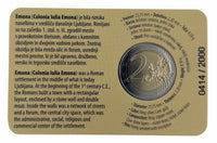 Coincard 2 Euro Sondermünze Slowenien 2015"Emona-Ljubljana"