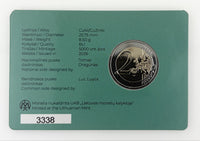 Coincard 2 Euro Sondermünze Litauen 2026"Kaunas"