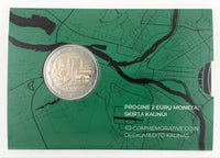 Coincard 2 Euro Sondermünze Litauen 2026"Kaunas"