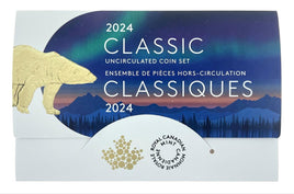 Blister KMS Kanada 2024 5 Cent - 2 Dollar UNC 3,90 CAD UNC