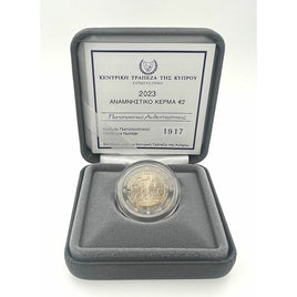 Proof 2 Euro special coin Cyprus 2023 "60 years of the central bank" proof