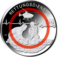 10 Euro Deutschland 2026 "Rettungsdienste" Bankfrisch Wahlweise