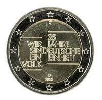 2 Euro Sondermünze Deutschland 2025 "35 Jahre Deutsche Einheit"