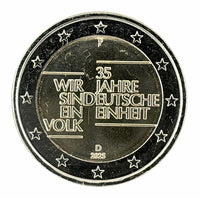 2 Euro Sondermünze Deutschland 2025 "35 Jahre Deutsche Einheit"