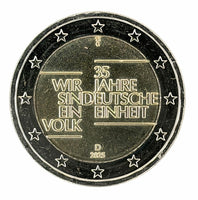 2 Euro Sondermünze Deutschland 2025 "35 Jahre Deutsche Einheit"