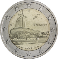 2 Euro Sondermünze Deutschland 2026 "Bremen - Klimahaus Bremerhaven"
