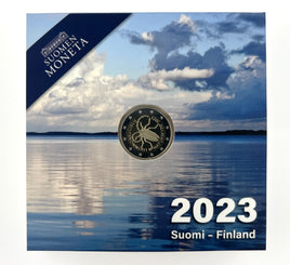 PP 2 Euro Commerativ Coin Finland 2023 "Nature Conservation Beetle "Proof