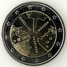 2 Euro Sondermünze Finnland 2024"Architektur"