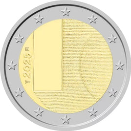 PP 2 Euro Sondermünze Finnland 2025"Staatsbesuche – Diplomatie und Außenpolitik"