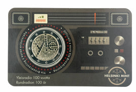 Coincard (FI/SE) 2 Euro Sondermünze Finnland 2026"Yleisradio"