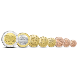 KMS Finnland 2026 3,88 € (1 Cent - 2 Euro)Unzirkuliert