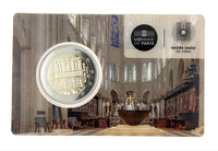 Coincard 2 Euro Sondermünze Frankreich 2025"Notre Dame"