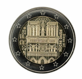 2 Euro Sondermünze Frankreich 2025"Notre Dame"