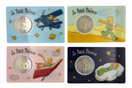 4 x Coincard 2 Euro Sondermünze Frankreich 2026"Petit Prince - Der Kleine Prinz"