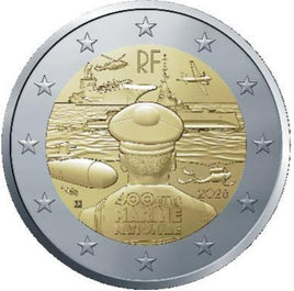 2 Euro Sondermünze Frankreich 2026"Französische Marine"