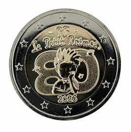 2 Euro Sondermünze Frankreich 2026"Petit Prince - Der Kleine Prinz"