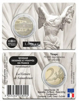 Coincard 2 Euro Sondermünze Frankreich 2025"Louvre Museum" Wahlweise