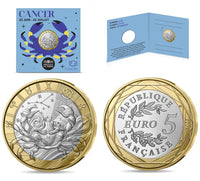 5 Euro Frankreich 2025 "Sternzeichen" UNC im Blister #Wahlweise