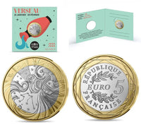 5 Euro Frankreich 2025 "Sternzeichen" UNC im Blister #Wahlweise