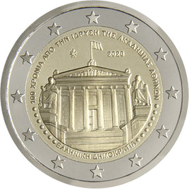 2 Euro Sondermünze Griechenland 2026"Akademie von Athen"
